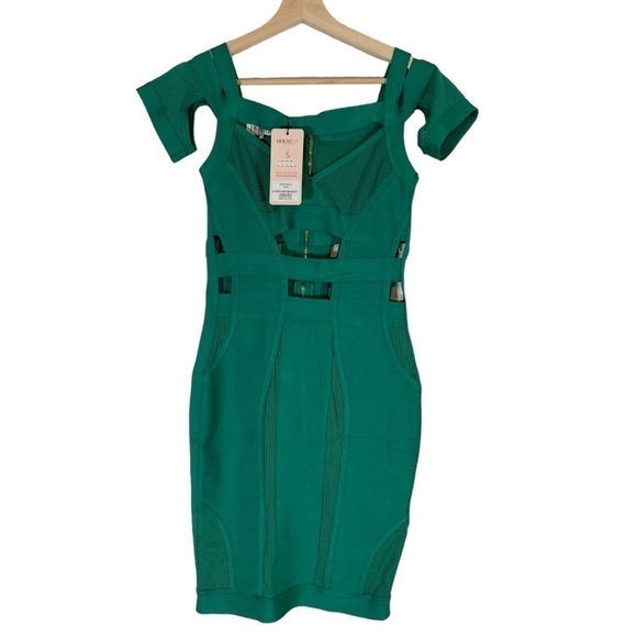 House of CB Caltina Bandage Dress Size Small - Picture 4 of 11